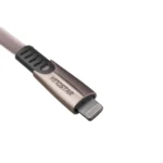 نمای سه‌بعدی سوکت Lightning کابل کینگ استار K130i رزگلد