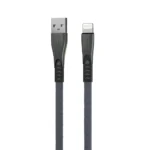 کابل لایتنینگ کینگ استار K130i مشکی با دو سر و بخشی از کابل