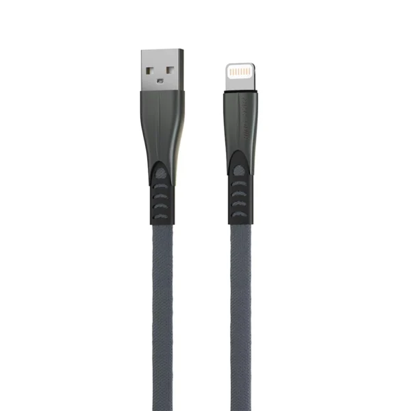 کابل لایتنینگ کینگ استار K130i مشکی با دو سر و بخشی از کابل