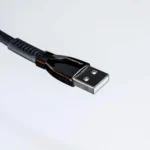 نمای نزدیک سوکت فلزی USB Type-A کابل کینگ استار K345i