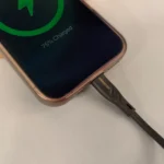 کابل تایپ سی کینگ استار K35C متصل به گوشی اندروید با فست شارژ 3A