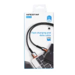 جعبه اصل کابل میکرو USB کینگ استار K42A با شارژ 2.4 آمپر و گارانتی 12 ماهه متین