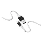 کابل شارژ کینگ استار K65A مشکی با سیم مس خالص و روکش PVC مقاوم