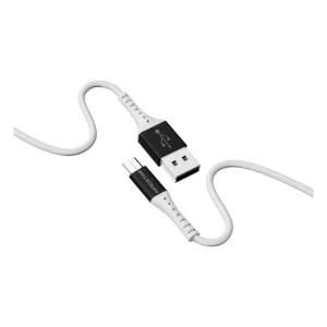 کابل شارژ کینگ استار K65A مشکی با سیم مس خالص و روکش PVC مقاوم