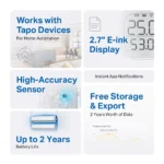 دماسنج هوشمند TP-Link مدل Tapo T315