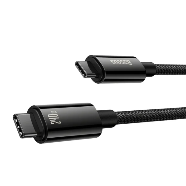 کابل شارژ باسئوس مدل Tungsten Gold 240W