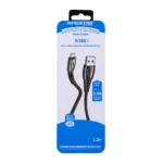 جعبه اصل کابل لایتنینگ کینگ استار K360i با فست شارژ 3A و گارانتی 12 ماهه متین