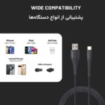 کابل شارژ بیاند مدل BUC-301 Type-C 1m