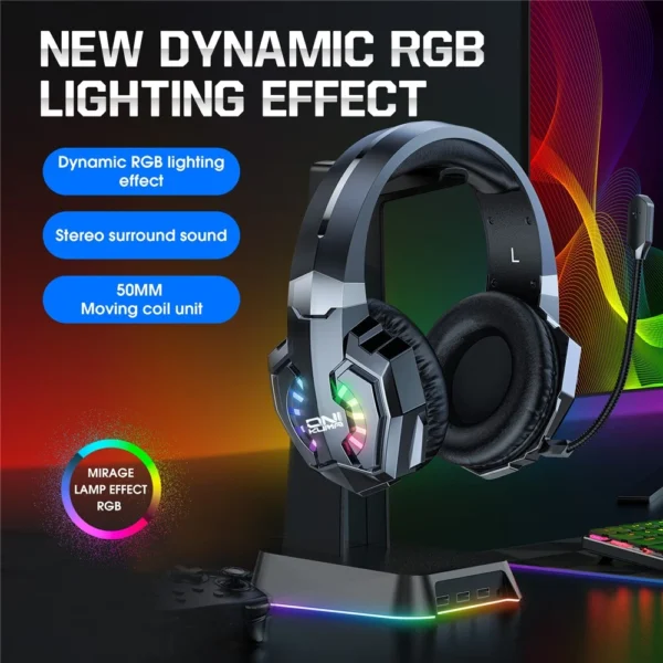 هدست بیسیم گیمینگ اونیکوما مدل B15