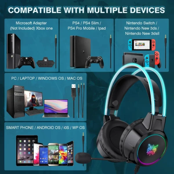 هدست گیمینگ اونیکوما مدل X15 Pro