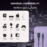 کابل شارژ بیاند مدل BUM-301 1m