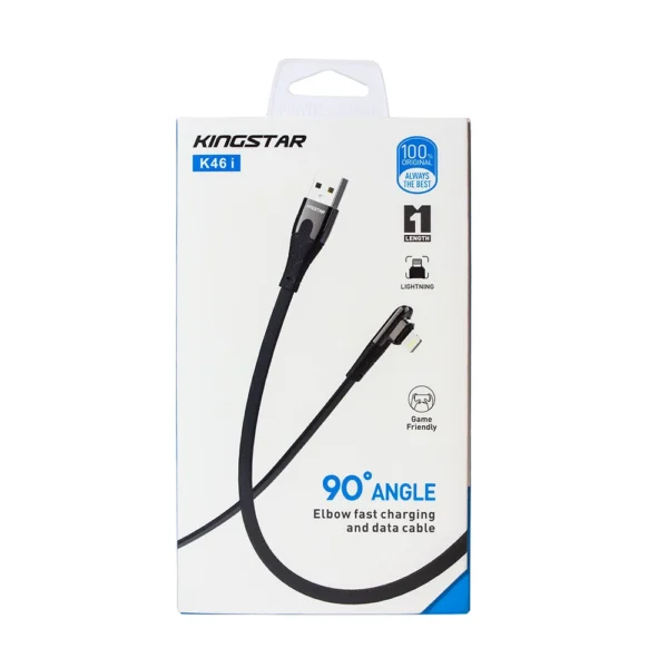 کابل شارژ کینگ استار مدل K46i Lightning
