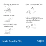 کیت تعویضی جارو رباتیک TP-Link مدل Tapo RVA100