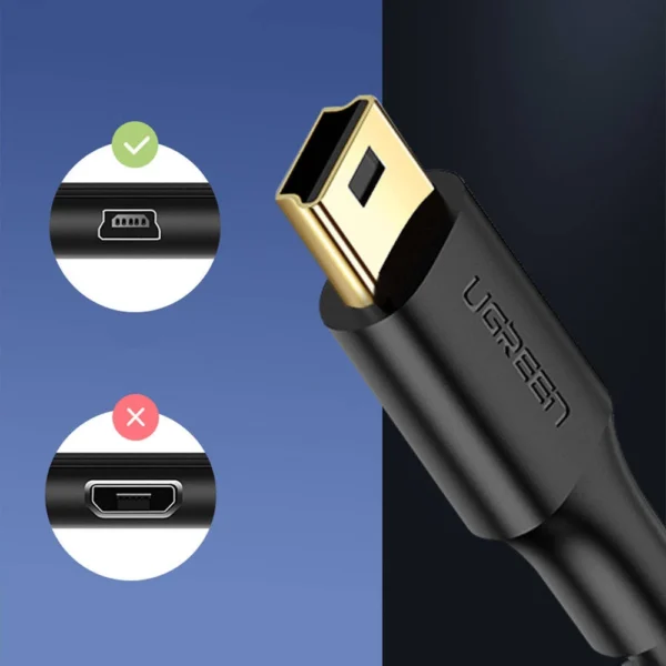 کابل تبدیل یوگرین مدل US132 USB - Mini-USB