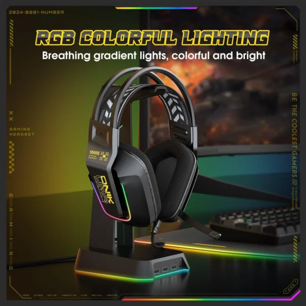هدست گیمینگ اونیکوما مدل X13 RGB