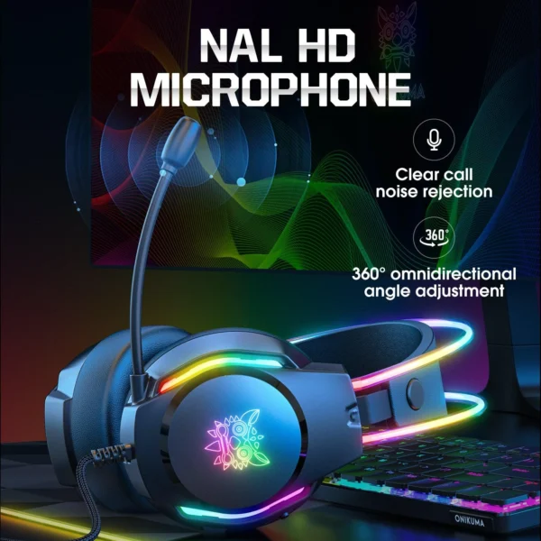 هدست گیمینگ اونیکوما مدل X26 RGB