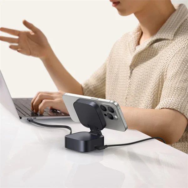 شارژر وایرلس باسئوس مدل PicoGo Magnetic Wireless 67W