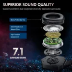 هدست گیمینگ اونیکوما مدل K8