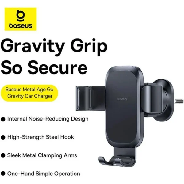 هولدر موبایل باسئوس مدل Metal Age Go Gravity