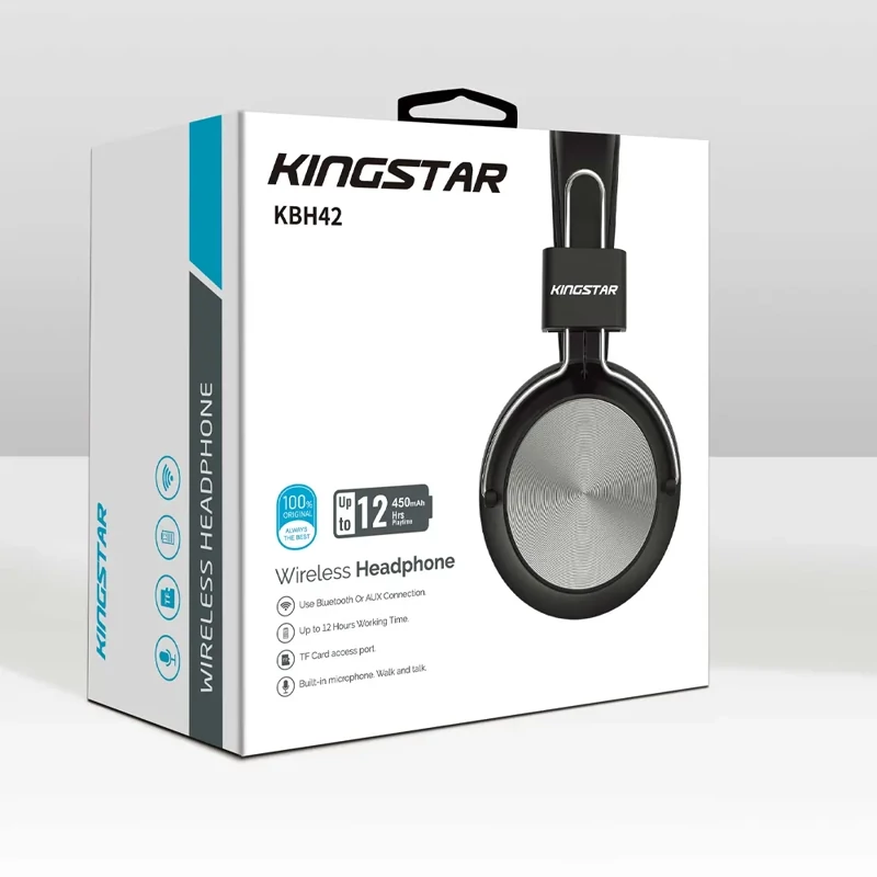 هدست وایرلس کینگ استار مدل KBH42 هدست وایرلس کینگ استار مدل KBH42