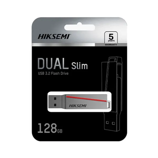 فلش مموری هایک سمی مدل E307C Dual Slim USB3.2