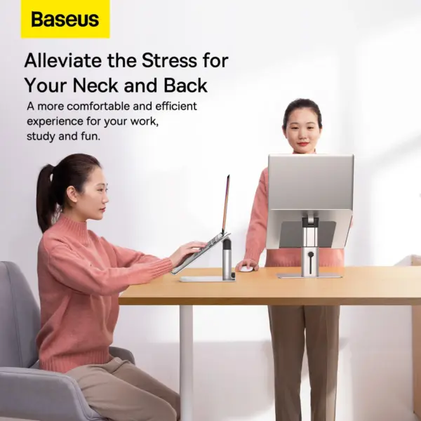 استند لپ تاپ باسئوس مدل Baseus Adjustable Laptop Stand