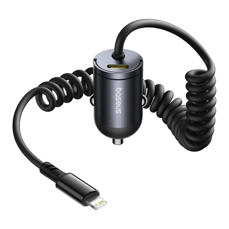 شارژر فندکی باسئوس مدل Baseus Tiny Star C+L 30W