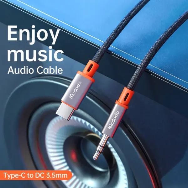 کابل تبدیل مک دودو مدل CA-0820 USB-C to AUX 1.2m