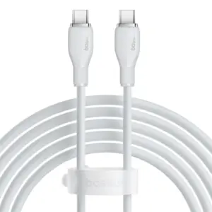 کابل شارژ باسئوس مدل Baseus Pudding Type-C PD 100W 2m
