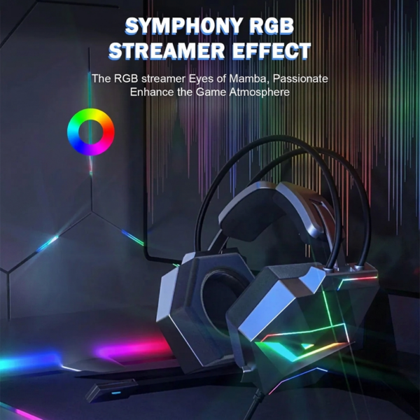 هدست گیمینگ اونیکوما مدل X20 RGB 7.1 USB