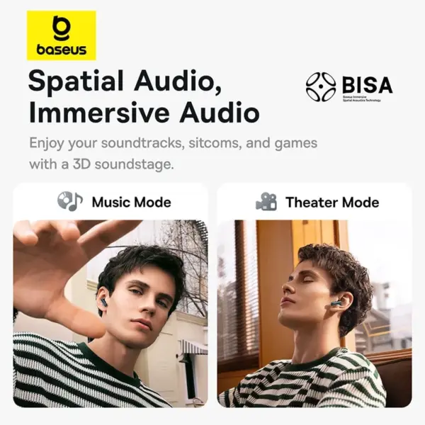 هندزفری بلوتوثی باسئوس مدل Bowie M2s Pro