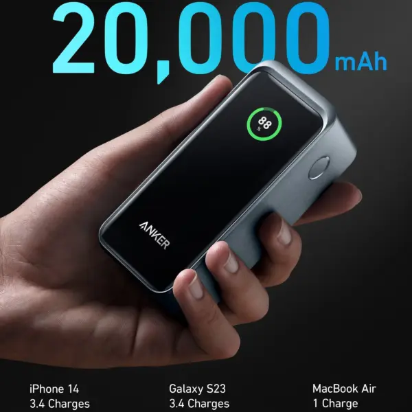 پاوربانک انکر مدل Anker 735 20000mAh 200W