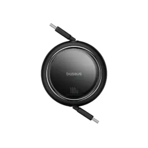 کابل شارژ PD باسئوس مدل Free2Draw Mini Retractable 100W