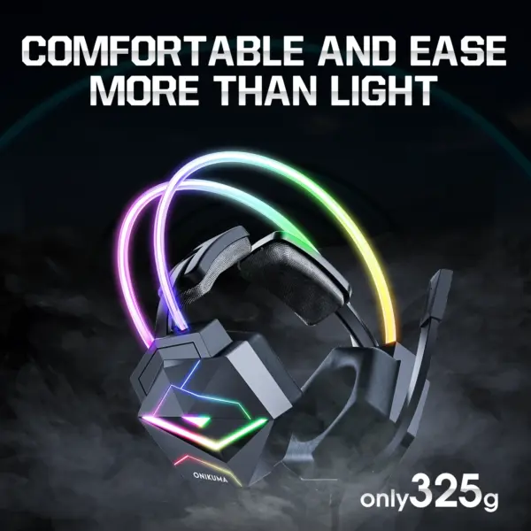 هدست گیمینگ اونیکوما مدل X20 RGB 7.1 USB