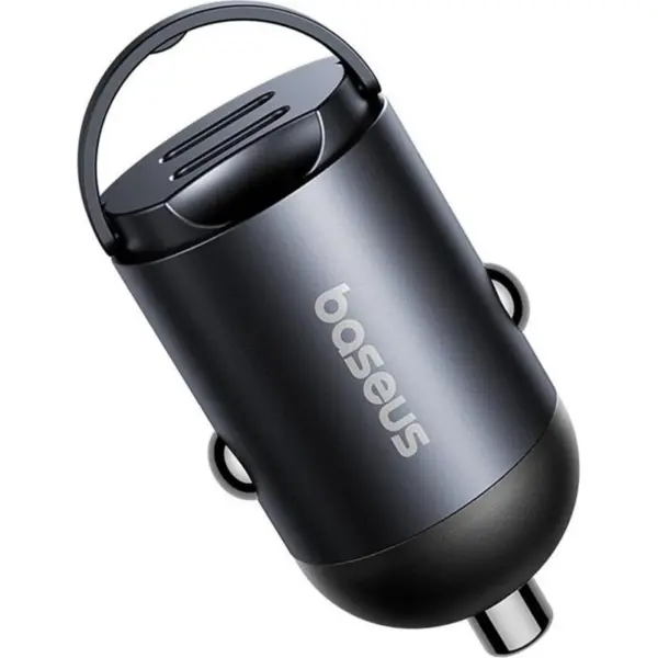 شارژر فندکی باسئوس مدل Tiny Star C+C 30W