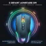 ماوس بی سیم اونیکوما مدل CW905 Wireless