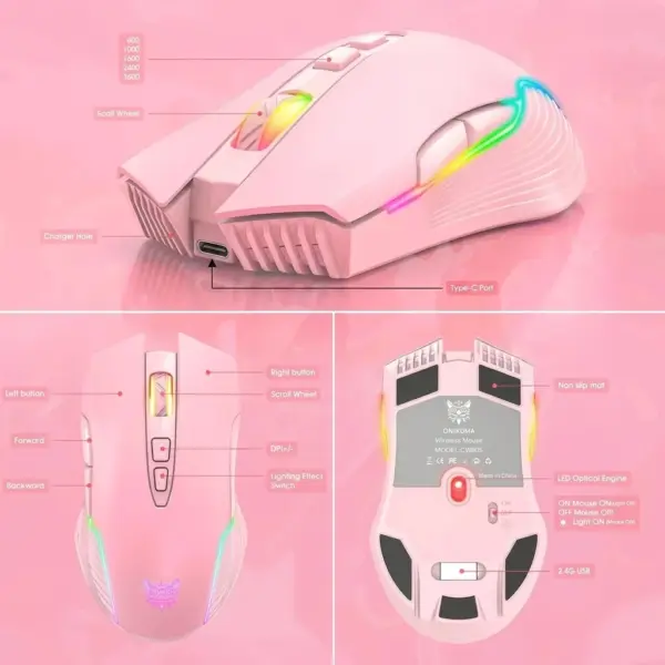 ماوس بی سیم اونیکوما مدل CW905 Wireless