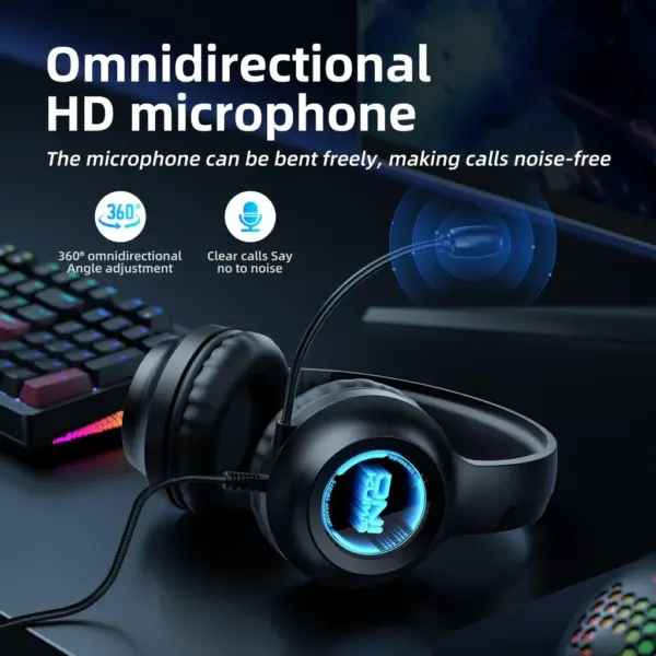 هدست گیمینگ اونیکوما مدل Onikuma X36 RGB