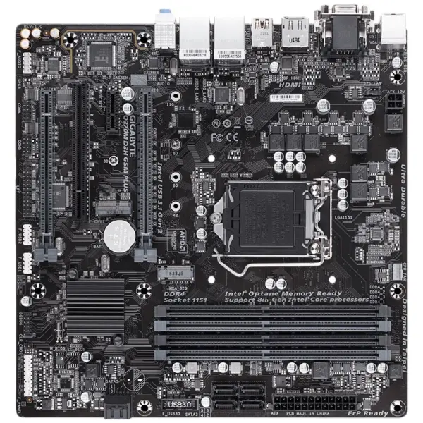 مادربورد گیگابایت مدل Gigabyte Q370M D3H GSM Plus(rev1.0)