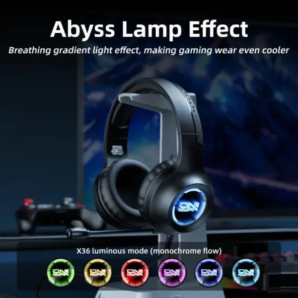 هدست گیمینگ اونیکوما مدل Onikuma X36 RGB