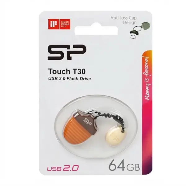 فلش مموری سیلیکون پاور مدل Silicon Power Touch T30 64GB
