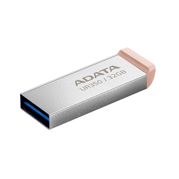 فلش مموری ADATA مدل UR350 USB 3.2 32GBسیلور-بژ