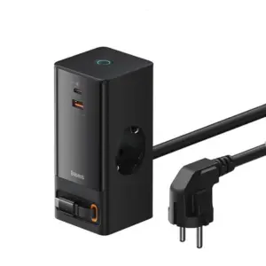 شارژر رو میزی باسئوس مدل Baseus PowerCombo 65W مشکی