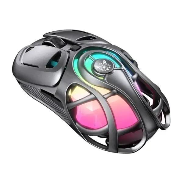Onikuma Gaming Mouse DM02 Tri-Mode RGB خاکستری