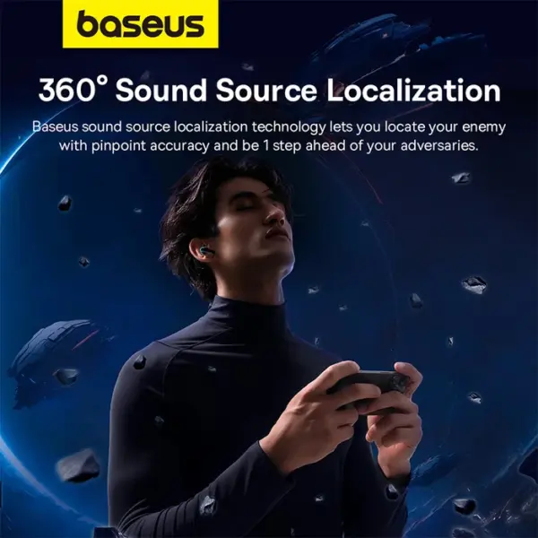هندزفری بلوتوثی باسئوس مدل Baseus AeQur G10 مشکی