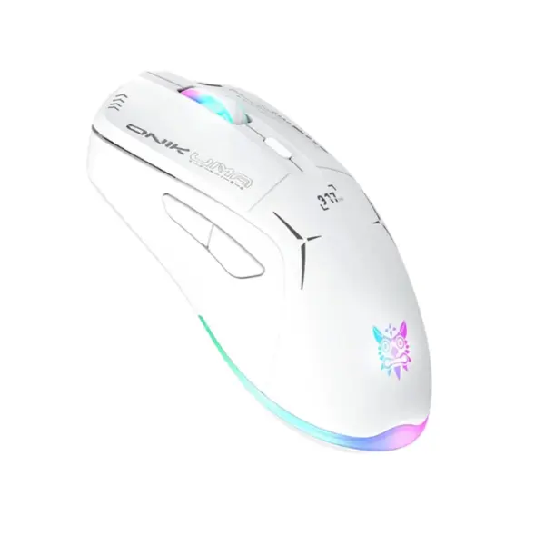 Onikuma Gaming Mouse CW917 Wireless RGB سفید