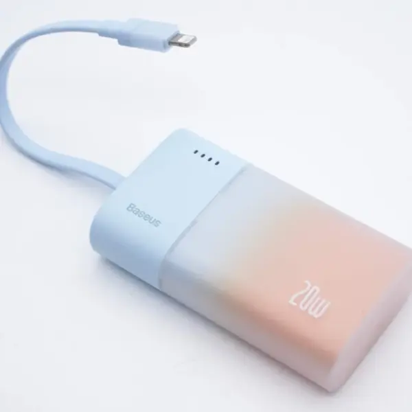Baseus Popsicle Fast Charging Power Bank iP Edition 52000mAh 20w صورتی