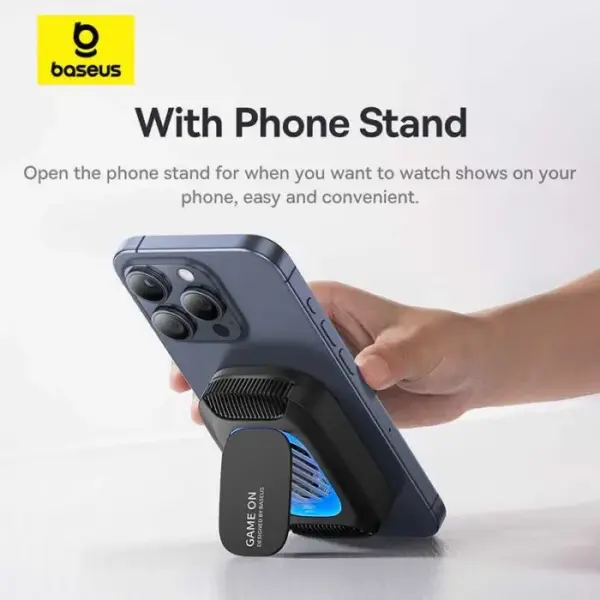 پاور بانک بی سیم باسئوس مدل Baseus MagPro II Magnetic مشکی