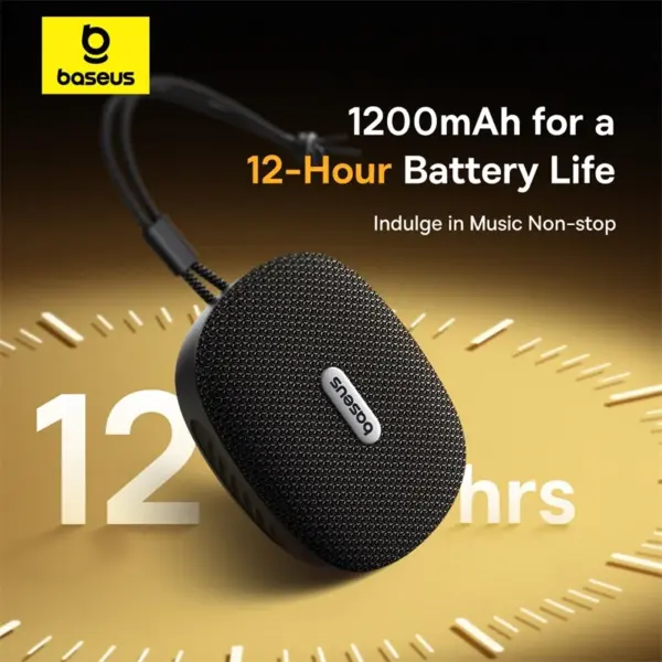 Baseus AeQur 35 Pro Air Protable Wireless Speaker مشکی