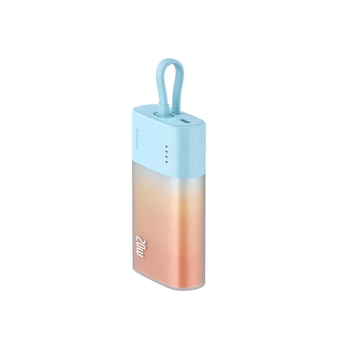Baseus Popsicle Fast Charging Power Bank iP Edition 52000mAh 20w صورتی